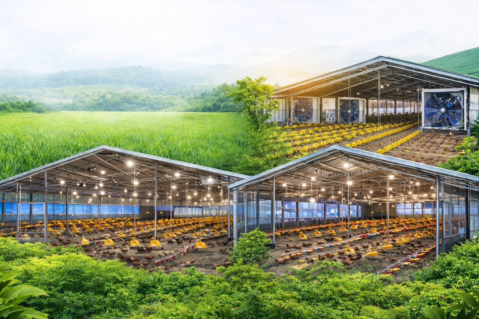 High-Tech Automated Poultry Shade Solutions